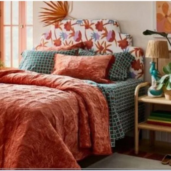 Opalhouse Bedding Sun Stitched Vintage Velvet Quilt Opalhouse